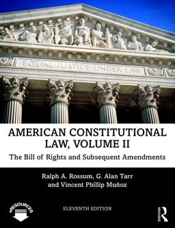 American Constitutional Law Volume II 11th 9780367234003 Front Cover