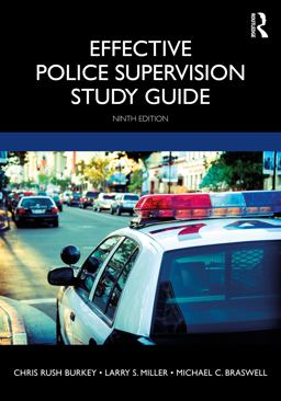 Effective Police Supervision Study Guide  9780367265892 Front Cover
