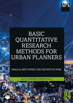 Basic Quantitative Research Methods for Urban Planners  9780367343248 Front Cover