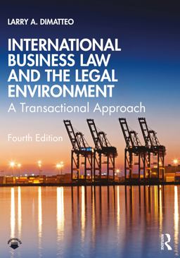 International Business Law and the Legal Environment  9780367472344 Front Cover