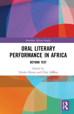 Oral Literary Performance in Africa Oral Literary Performance in Africa