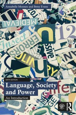    LANGUAGE,SOCIETY+POWER:INTRO.  9780367638443 Front Cover