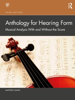 Hearing Form Musical Analysis with and Without the Score  9780367703882 Front Cover