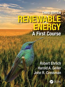 Renewable Energy A First Course 3rd 9780367768379 Front Cover