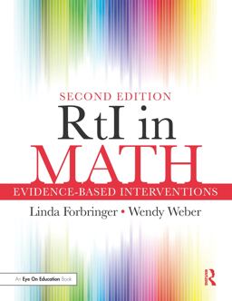 Rti in Math 2nd 9780367818999 Front Cover