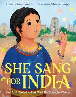 She Sang for India How M. S. Subbulakshmi Used Her Voice for Change  9780374388744 Front Cover