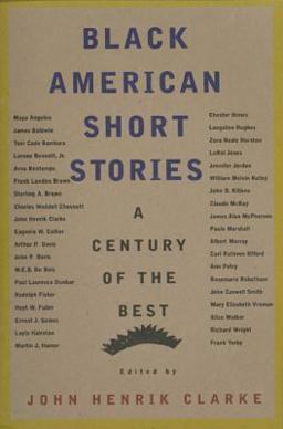 Black American Short Stories A Century of the Best  9780374523541 Front Cover
