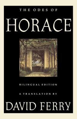 Odes of Horace (Bilingual Edition)  9780374525729 Front Cover