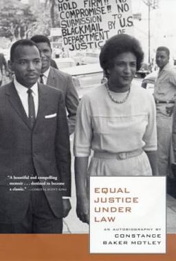 Equal Justice under Law An Autobiography 1st 9780374526184 Front Cover