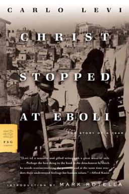 Christ Stopped at Eboli The Story of a Year  9780374530099 Front Cover