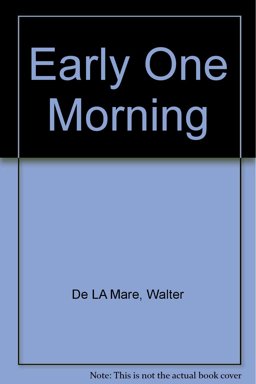 Early One Morning in the Spring