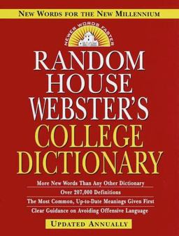 Random House Webster's College Dictionary