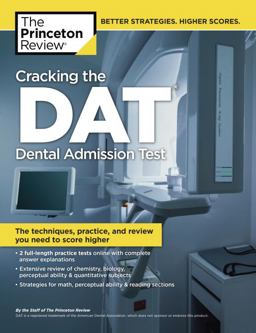 Cracking the DAT (Dental Admission Test)