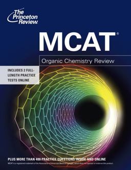 MCAT Organic Chemistry Review  9780375427930 Front Cover