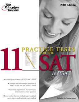 11 Practice Tests for the SAT and PSAT, 2009 Edition