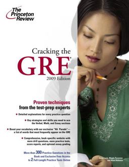 Cracking the GRE, 2009 Edition