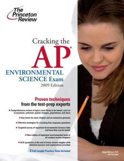 Cracking the AP Environmental Science Exam 2009  9780375428906 Front Cover