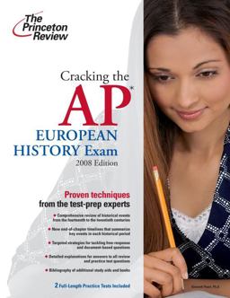 Cracking the AP European History Exam 2009  9780375428913 Front Cover