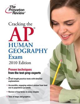 Human Geography Exam 2010