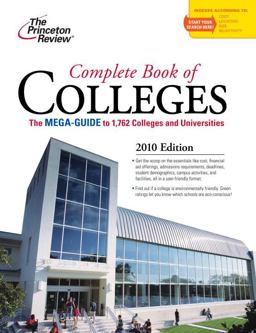 Complete Book of Colleges 2010  9780375429408 Front Cover