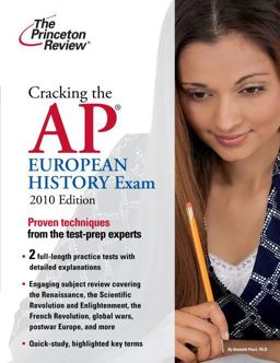 Cracking the AP European History Exam 2010  9780375429453 Front Cover