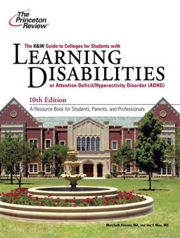 K and W Guide to Colleges for Students with Learning Disabilities
