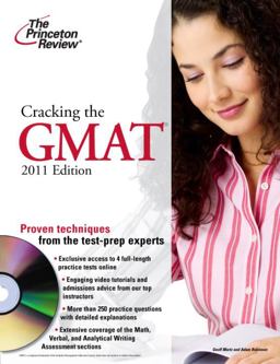 Cracking the GMAT with DVD, 2011 Edition