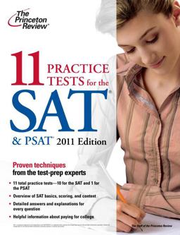 11 Practice Tests for the SAT and PSAT, 2011 Edition