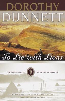 To Lie with Lions Book Six of the House of Niccolo  9780375704826 Front Cover