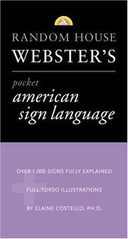 American Sign Language  9780375707001 Front Cover