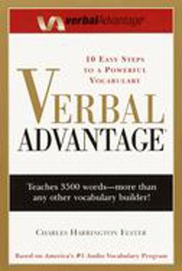Verbal Advantage Ten Easy Steps to a Powerful Vocabulary  9780375709326 Front Cover