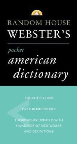 Random House Webster's Pocket American Dictionary