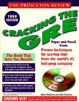 Cracking the GRE 1999