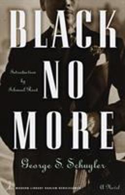 Black No More A Novel  9780375753800 Front Cover