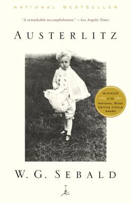 Austerlitz  9780375756566 Front Cover
