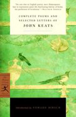 Complete Poems and Selected Letters of John Keats  9780375756696 Front Cover
