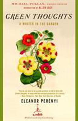Green Thoughts A Writer in the Garden  9780375759451 Front Cover