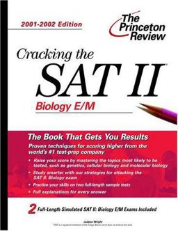 Cracking the SAT II : Biology 2001-2002  9780375761812 Front Cover