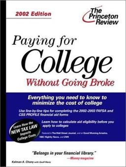 Paying for College Without Going Broke 2002