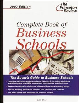 Complete Book of Business Schools 2002