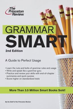 Grammar Smart 2nd 9780375762154 Front Cover