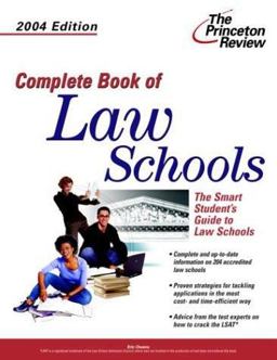 Complete Book of Law Schools 2004