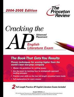 Cracking the AP English Literature, 2004-2005