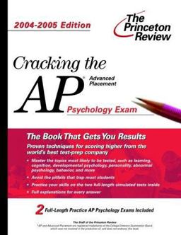 Cracking the AP Psychology, 2004-2005