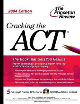 Cracking the ACT with Sample Tests 2004
