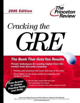 Cracking the GRE 2005