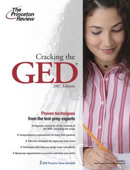 Cracking the GED  9780375765483 Front Cover