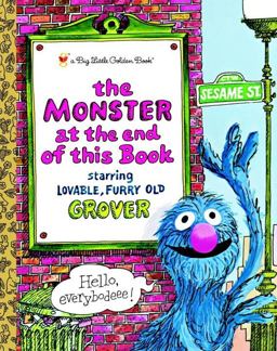 Monster at the End of This Book (Sesame Street)  9780375829130 Front Cover