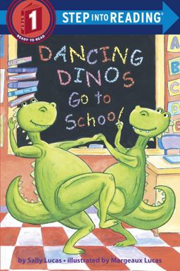 Dancing Dinos Go to School  9780375832413 Front Cover