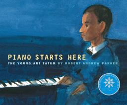 Piano Starts Here The Young Art Tatum  9780375839658 Front Cover